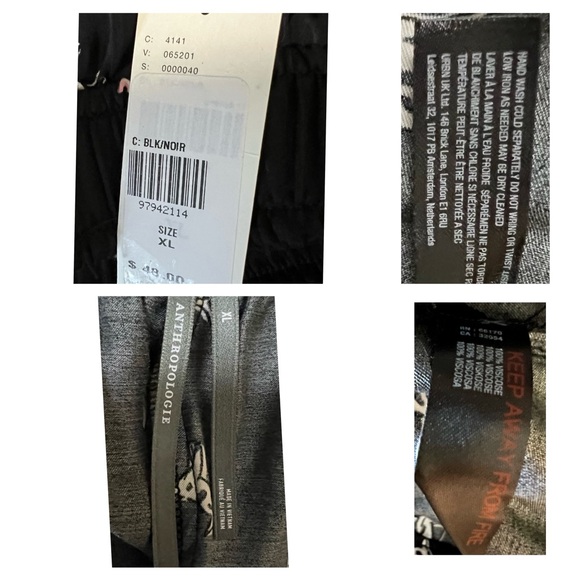 Anthropologie Silky Pajama Shorts XL - Picture 14 of 15